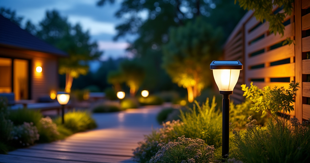 Philips Solarleuchten im Garten